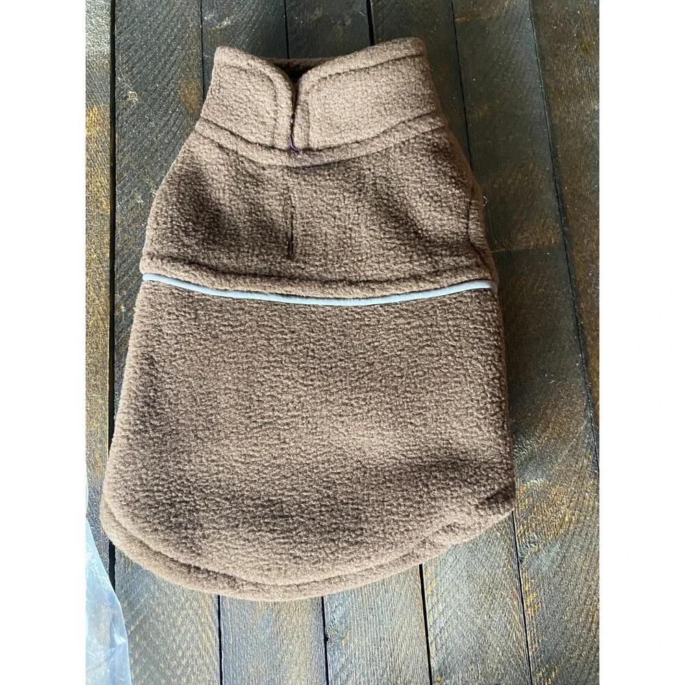 Sz XXS Brown Chihuahua Fleece Dog Or Cat Vest Yikeyo